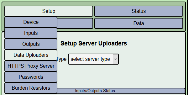**Setup Menu**