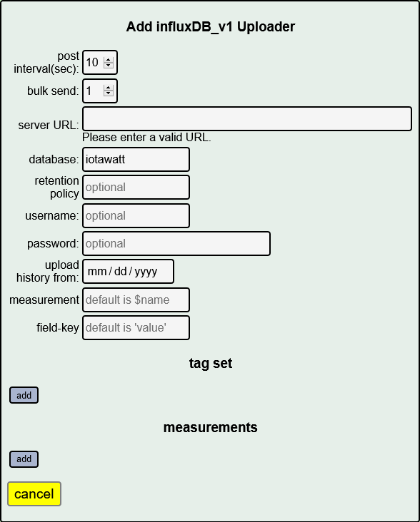 **Version 1 Setup**