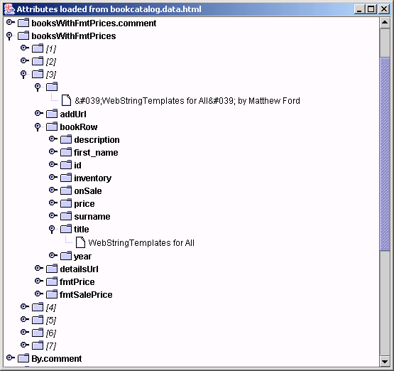 Bookcatalog Data