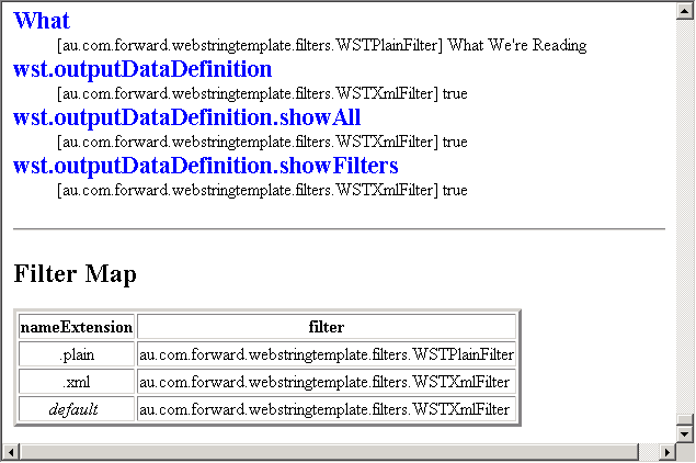 Filter Output